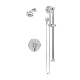 Dia Shower and Hand Shower Trim with VersaFlex Integral Diverter
