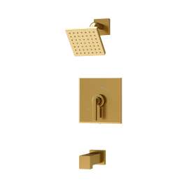 Duro Tub and Shower Trim Kit with VersaFlex Integral Diverter for Test Cap Valve