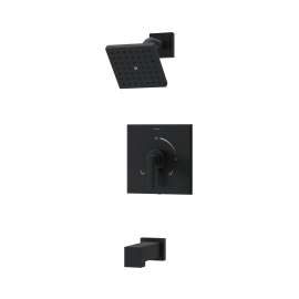 Duro Tub and Shower Trim Kit with VersaFlex Integral Diverter for Test Cap Valve