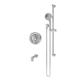 Braston Tub and Hand Shower Trim with VersaFlex Integral Diverter