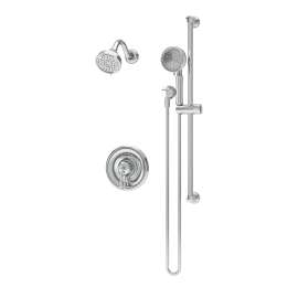 Braston Shower and Hand Shower Trim with VersaFlex Integral Diverter