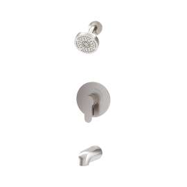 Identity Tub and Shower Trim with VersaFlex Integral Diverter