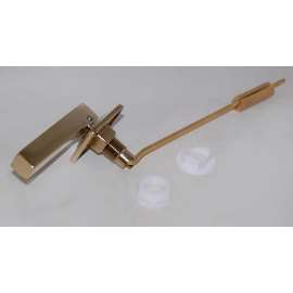Trip Lever for Lloyd Toilets in Polished Brass