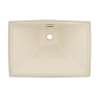 21-in Undermount Bathroom Sink with Overflow in Sedona Beige