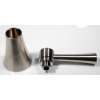 Metal Handle Assembly in Brushed Nickel