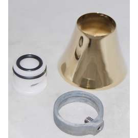 Spout Assembly for Nexus Shower Faucets in Polished Brass