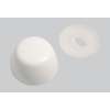 Bolt Cap and Base for All Bidet Models (except Mercer) in Colonial White