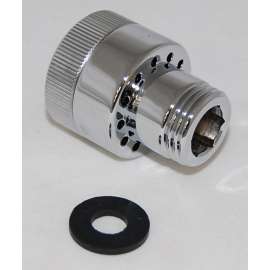 Vacuum Breaker for Shower Faucets in Polished Chrome