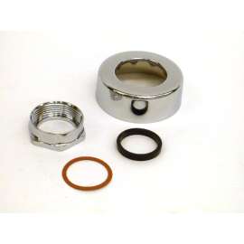 Spud Nut and 1-1/4-in Escutcheon for VB9CP-22 Flushometers in Chrome