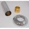 3/4-in Sweat Solder Kit for VB9CP-12 and VB9CP-22 Flushometers in Chrome