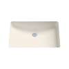 21-1/4-in Undermount Bathroom Sink with Overflow and SanaGloss Ceramic Glaze in Sedona Beige