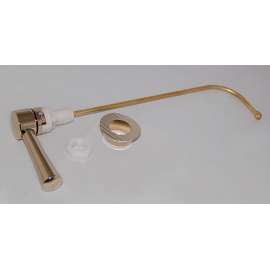 Trip Lever for Nexus Toilets in Polished Brass