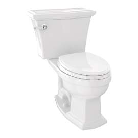 CST784EF Eco Clayton Two Piece Elongated 1.28 GPF Toilet with E-Max Flush System - Seat Not Included