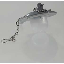 2-in PVC Flapper with Clear Cone (31 + 4 Links) for Toilet Tanks