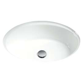 18-3/4-in Undermount Bathroom Sink with Overflow