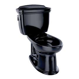 Eco Dartmouth CST754EF#51 Two Piece Elongated 1.28 GPF Toilet with E-Max Flush System - Seat Not Included in Ebony