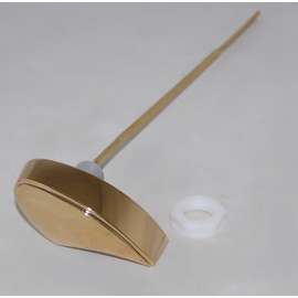 Right Hand Trip Lever for ST743 and ST705 in Polished Brass