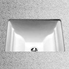 LT626G Aimes 17-in Undermount Bathroom Sink with Overflow and SanaGloss Ceramic Glaze