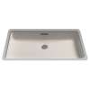 20-1/2-in Undermount Bathroom Sink with Overflow and SanaGloss Ceramic Glaze in Sedona Beige