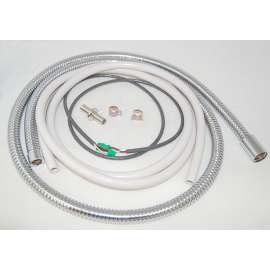 Extended Connection Kit with Sensor Cord, Flex Tube, and Pipe for Sensor Faucets