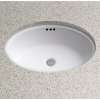 17-1/4-in Undermount Bathroom Sink with Overflow in Cotton
