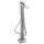 Single Handle Freestanding Tub Filler with Handheld Shower in Brushed Nickel