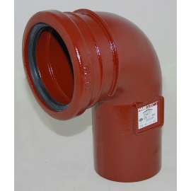 Cast Iron Outlet Pipe Elbow for WT151M and WT152M In-Wall Tank Systems