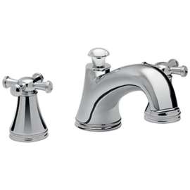Vivian Deck-Mounted Bathtub Faucet Trim Kit With Cross Handles