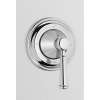 Two-Way Diverter Trim with Shut-Off and Lever Handle in Brushed Nickel