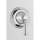 Two-Way Diverter Trim with Shut-Off and Lever Handle in Brushed Nickel