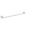 Transitional YB20008#CP 8-in Towel Bar with Mounting Hardware in Polished Chrome
