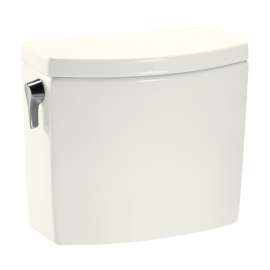 1 GPF Toilet Tank with Double Cyclone Flush Technology in Sedona Beige