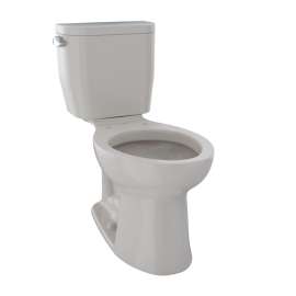 1.28 GPF Close Coupled Elongated Toilet in Sedona Beige
