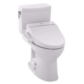 Drake II Elongated 1-GPF 2 Piece Toilet, With Seat
