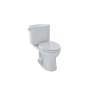 Drake II Round Tornado 1.28-GPF 2 Piece Toilet, Less Seat