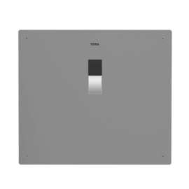 EcoPower TEU2LA11#SS High-Efficiency Concealed Urinal Flush Valve with 3/4-in Back Spud Wall Inlet in Stainless Steel, 0.5 GPF