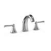 Silas TL210DD12#CP Widespread Bathroom Faucet in Polished Chrome