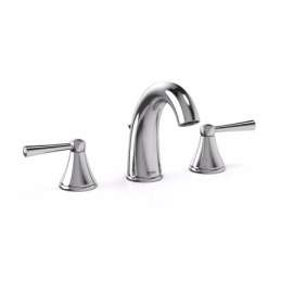 Silas TL210DD12#CP Widespread Bathroom Faucet in Polished Chrome