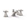 Vivian TL220DD12#PN Widespread Lavatory Faucet with Cross Handles in Polished Nickel