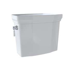 1.0 GPF Elongated Toilet Tank in Colonial White
