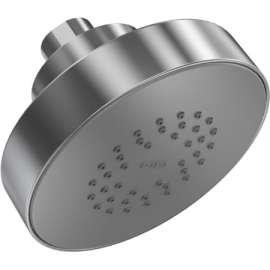 Single Function Rain Shower Head in Polished Chrome, 2.0 GPM