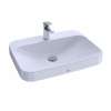 Arvina 24-in. Vitreous China Rectangular Vessel Bathroom Sink