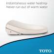 Electronic Elongated Bidet Seat in Sedona Beige