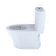 1.28 and 0.8 GPF Two-Piece Elongated Toilet with Dual Flush in Cotton
