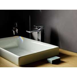 GR Deck-Mounted Fixed 1.2-GPM Single Handle Bathroom Sink Faucet - In Multiple Colors