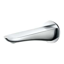 Modern R Tub Spout in Polished Chrome
