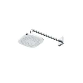 2.5 GPM Square Single Function Showerhead in Polished Chrome