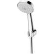 2.0 GPM Round Single Function Modern Showerhead in Polished Chrome