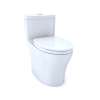 Aquia IV MS646124CUMFG#01 1.0 and 0.8 GPF Dual Flush One-Piece Elongated Chair Height Toilet in Cotton