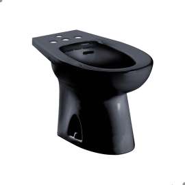 Piedmont Vitreous China Floor Mounted Porcelain Bidet With Four Hole Faucet Drilling